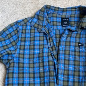 RVCA Short Sleeve Button Down
